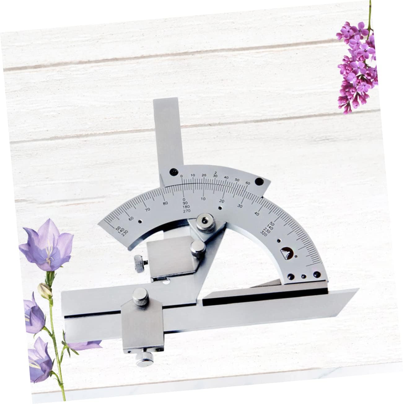 320degree Precision Goniometer Protractor Digital Angle Ruler Architectural Scale Ruler for Woodworking