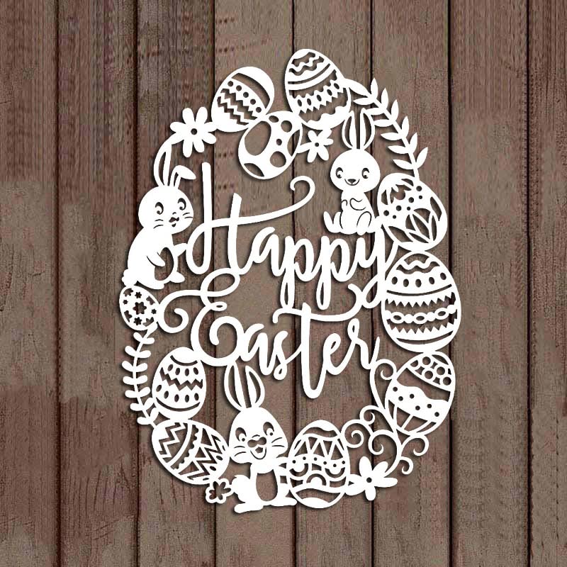 YROHGKPN Metal Die Cuts Easter Rabbit Lollipop Card Making Scrapbooking Paper Diy Stencil