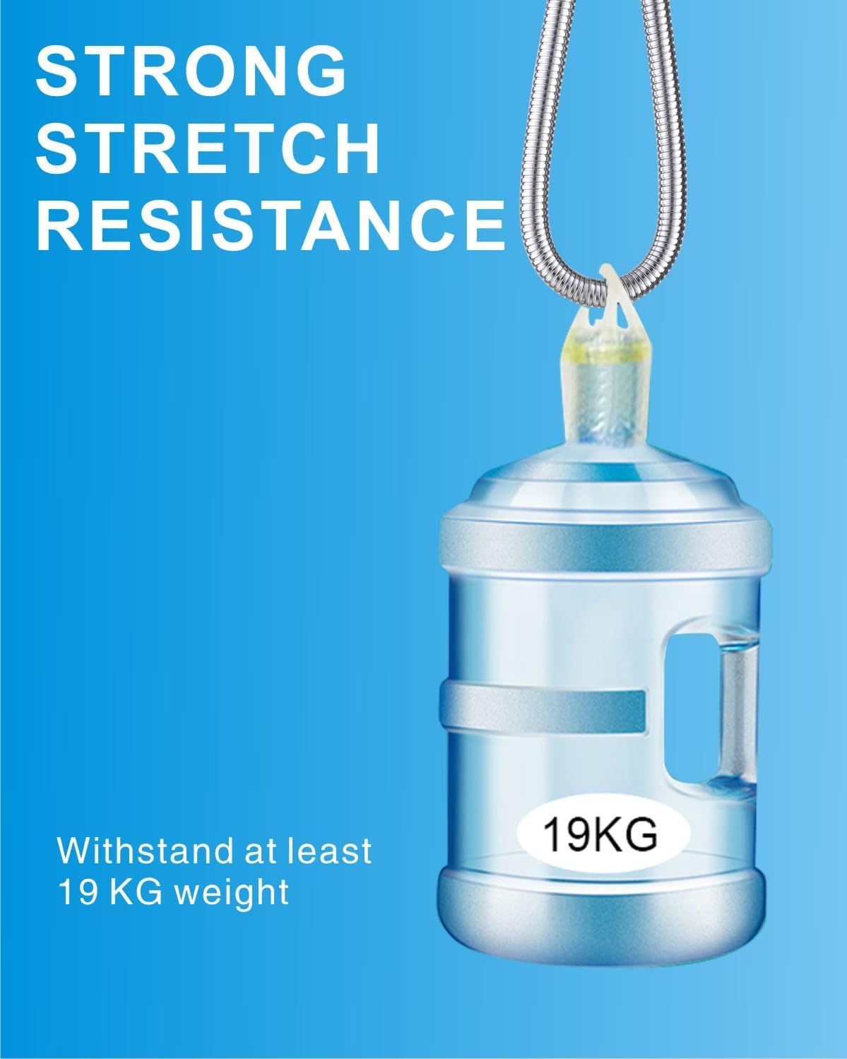 Shower Hose Extra Long, 118 Inches Stainless Steel Shower Head Hose, Flexible Hand Held Shower Hose Extension Replacement G1/2 Threaded Insert and Nut (Chrome)