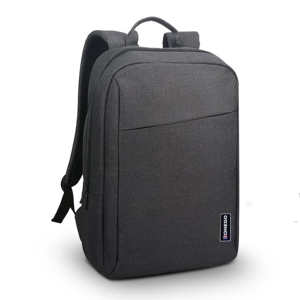 ONEGO Waterproof Casual Unisex Laptop Backpack for College Office Tuition Daypack Bag Suitable For Men & Women Boys & Girls (Black) (B0B2DSBYFR) Amazon Price History, Amazon Price Tracker