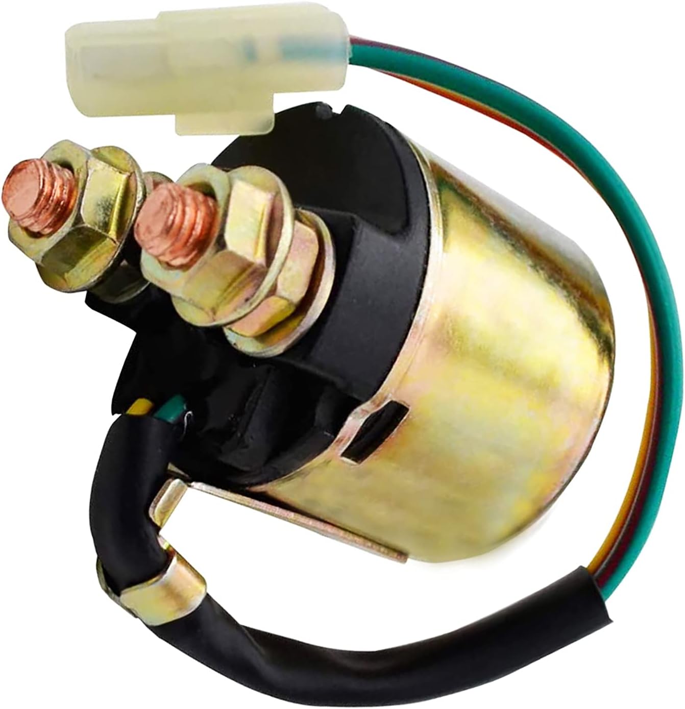 Voltage Regulator Rectifier,Starter Solenoid Relay and Ignition Coil for Honda 350 TRX350FE TRX350FM TRX350TE TRX350TM TRX450 TRX450ES Fourtrax Rancher 2000 2001 2002 2003 2004 2005 2006(3 Pcs)