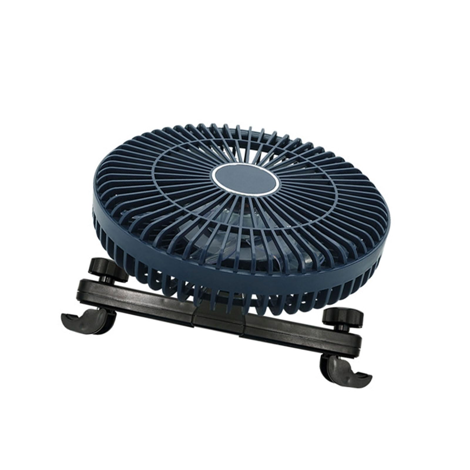 CUNZJIA 9inch Car Fan Brushless Motor Auto Cooling Device Powerful Desktop Fan for Trucks and Sedans Multiple Mounting Option