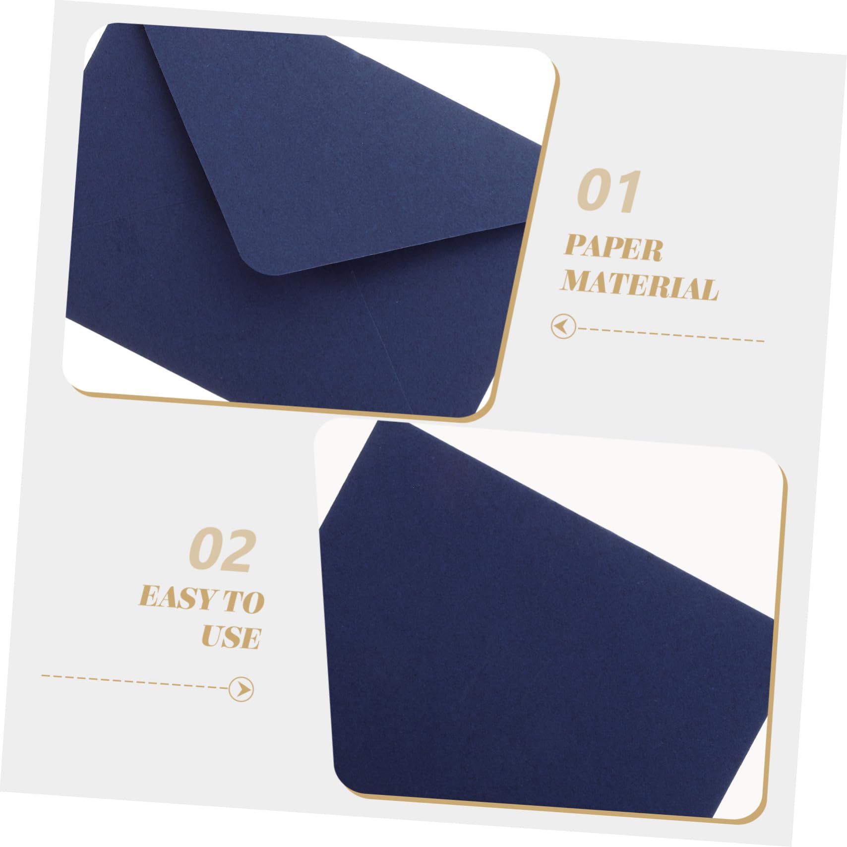 Ipetboom 5 Set Busta Salutare Inviti Nozze Elegant Buste Grazie Biglietto Imballaggi Le Cadeau Partecipazioni Matrimonio Accessori Per Feste Rifornimenti Di Festival Carta 50 Pezzi*5
