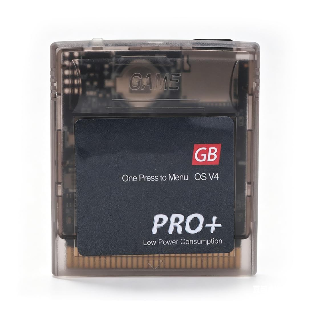 YUEHISY Cartucho de Juego GB/GBC, Cartucho Multijuego 1000 en 1 para Gameboy Advance SP/Color/Pocket/Light, Tarjeta de Juego Retro (Gris Transparente)