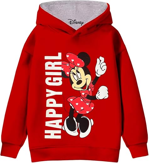 Kuchipoo Girls Regular Fit Winterwear Hood (© Disney, Multi-Colored)