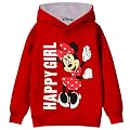Kuchipoo Cotton Blend Girls Regular Fit Winterwear Hoodie (© Disney-HOD-214, 5-6 Years, Multi-Colored)
