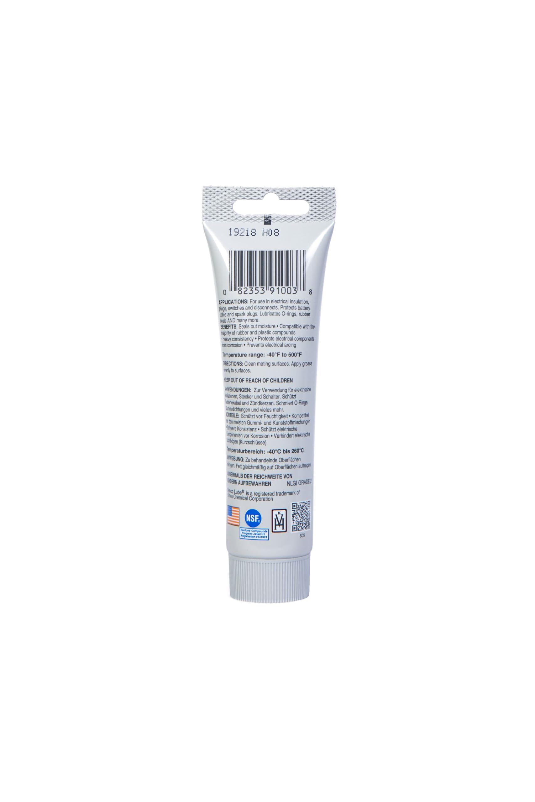 Super Synco Lube 91003 – silikonowy smar dielektryczny, tubka 85 g