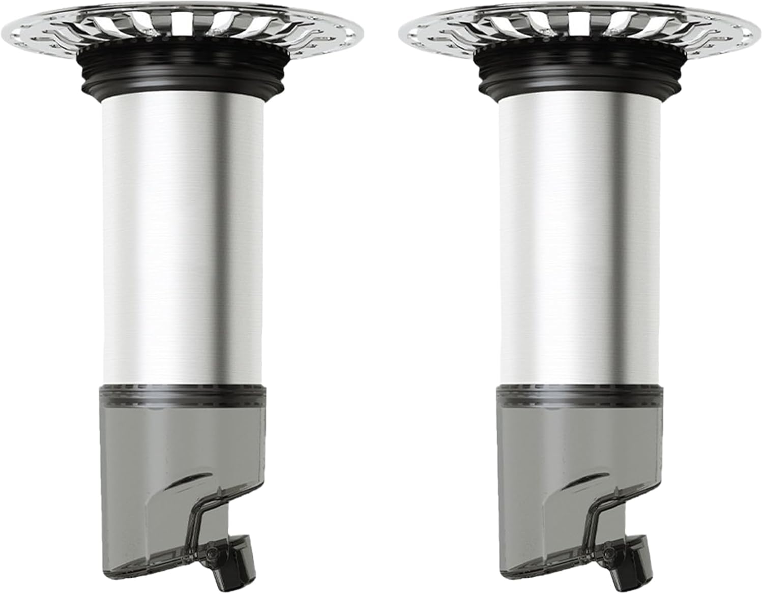 Homes Improvement Essential Abflussschutz für hohe Temperaturen, effiziente Filtration für frische Umgebung, 2 Stück