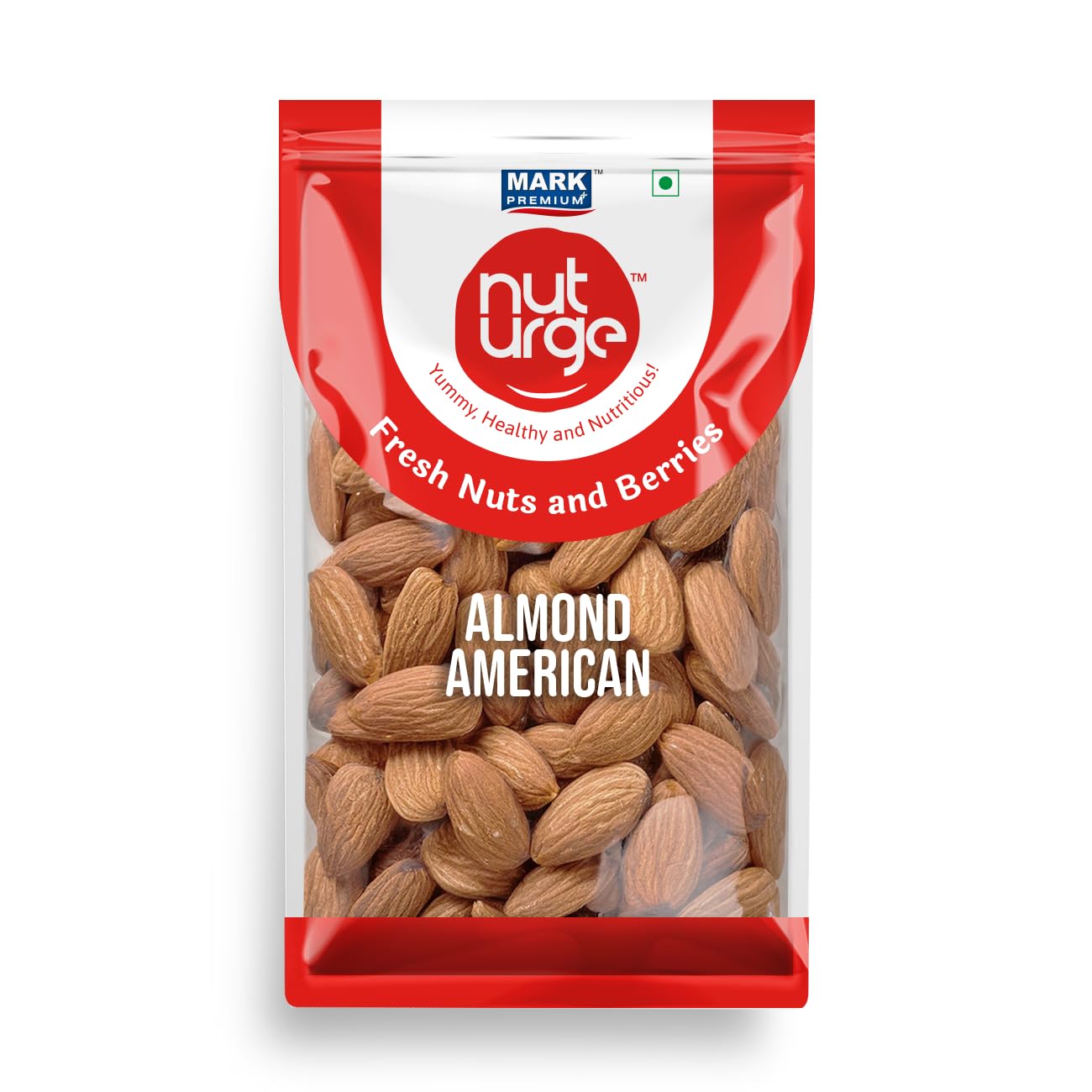 NUT URGE American Almond 1 kgITasty TreeIDry Fruits Rich In MagnesiumI Good Souce of Calcium PotassiumI Monounsaturated FatsI Fiber Rich I Reduce Inflammation