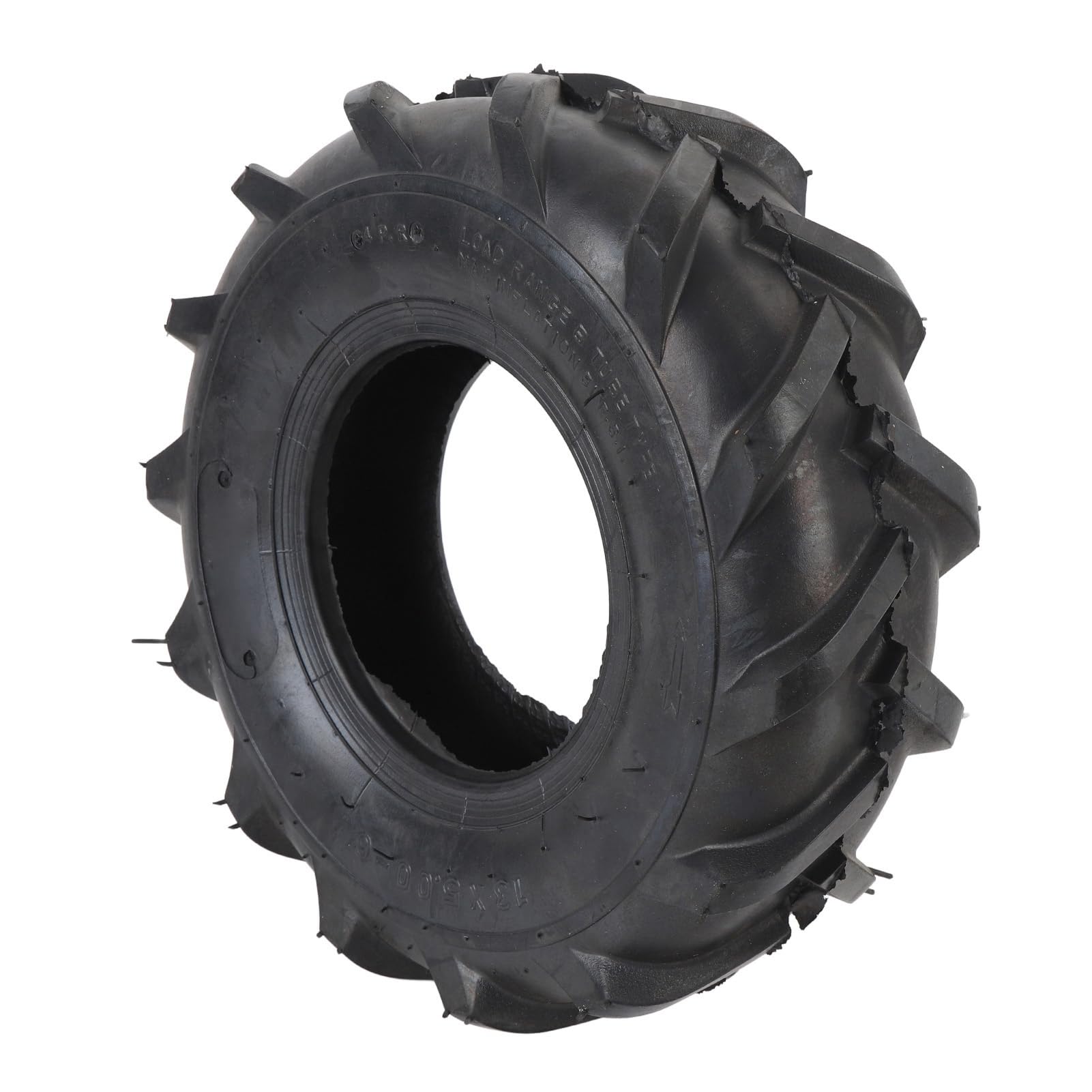 13x5.00-6 Pneu Tubeless Antidérapant Souffleuse à Neige Pneu de Tracteur de Pelouse 6 Pouces Pneu Tubeless