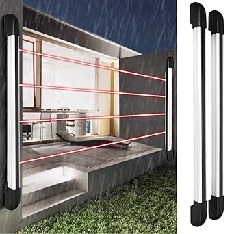 Anti-Theft Door Alarm Infrared Fence Alarm, Fence Alarm, Security System for Offices Doors Homes Window