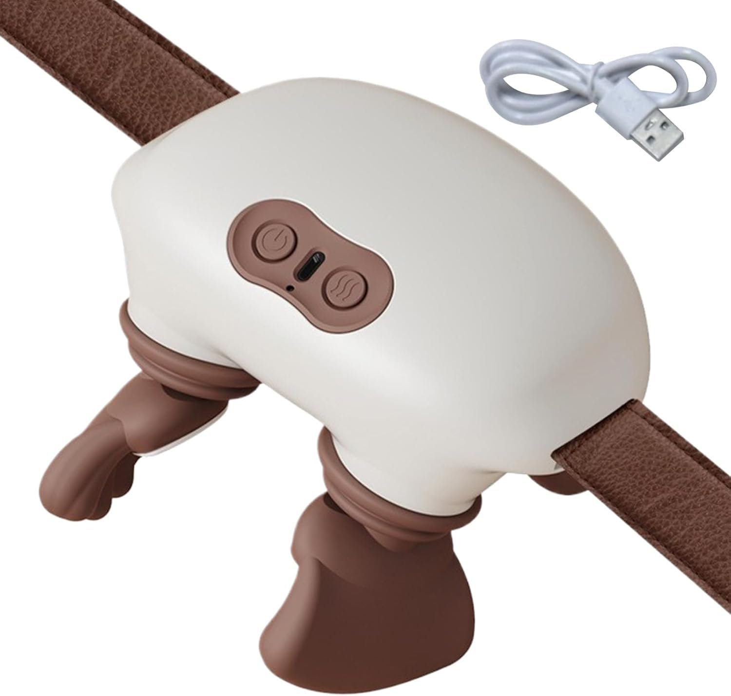 Masaje Cervical Y Cuello, Mano Masaje De Masaje De La Salud Calentador Inalámbrico, Ajuste De 3 Velocidades Con Calor Para Mujeres, Hogar, Oficina, Gimnasio
