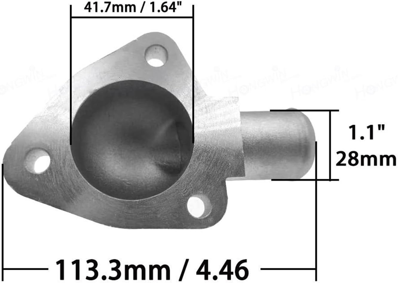 No.: 130494M500 Engine Coolant Water Inlet Compatible with 01-05 Compatible with Nissan Almera Sentra 1.8L 130494Z000 6051889 6051956 6051968 902591