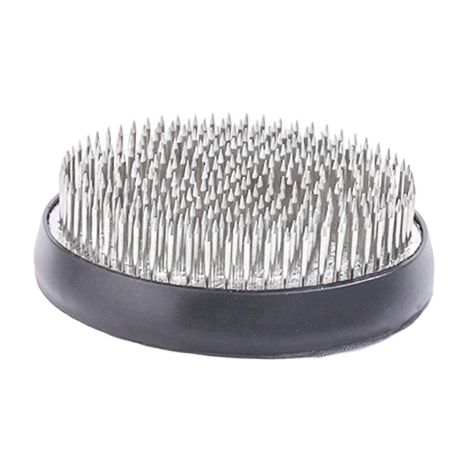 Colaxi Flower Arrangement Holder Flower Stem Holder Bouquet Reusable Creative Flower Pin Frog Flower Holder Shelf for Party Art Home, 80mm 331Needle