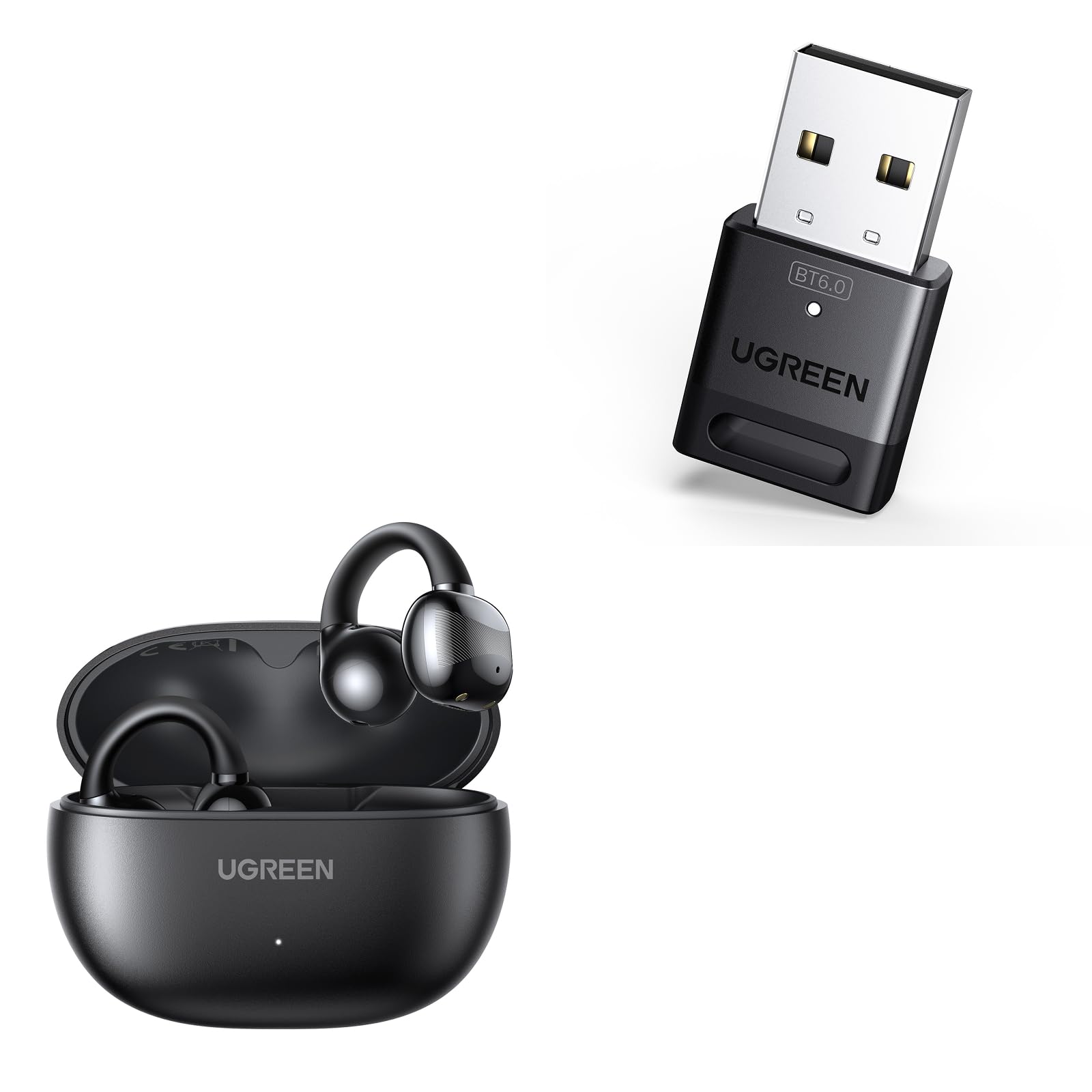 Dongle Bluetooth 6.0 UGREEN avec écouteurs sport HiTune S3 IPX5 PC - 8