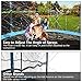 Jasonwell Trampoline Sprinkler Kids Outdside: Trampoline Accessories Waterpark Tropical Party Summer Outdoor Fun Water Games Toys Sprinklers Backyard Water Park Activity Toy for Kids Boys Girls (39FT)