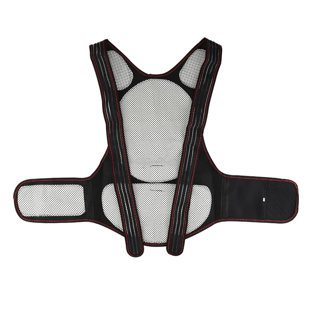 Cinturón de Terapia Corrector de Postura de Espalda cinturón Lumbar de Espalda autocalentable Soporte de Cintura Corrector de Calentamiento magnético