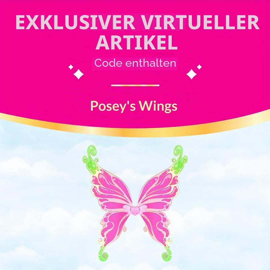 Royale High 22,9 cm große Posey The Nature Fairy Modepuppe – Feen-Tagebuch, Kamm und virtueller Artikelcode enthalten – ab 5 Jahren