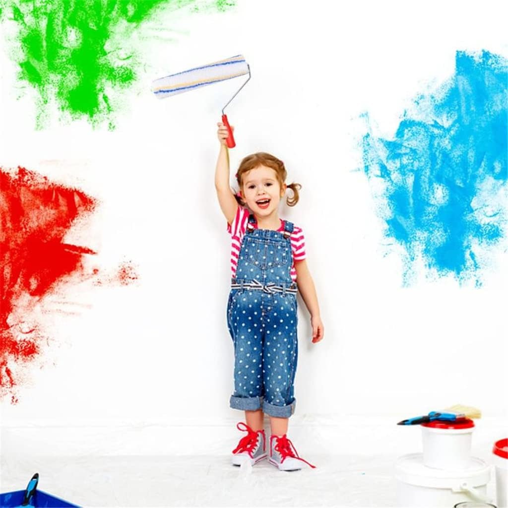 JSEIAJB 300mm Paint Roller Brushes Professional Handheld Wall Paint Brushes Painting Tools