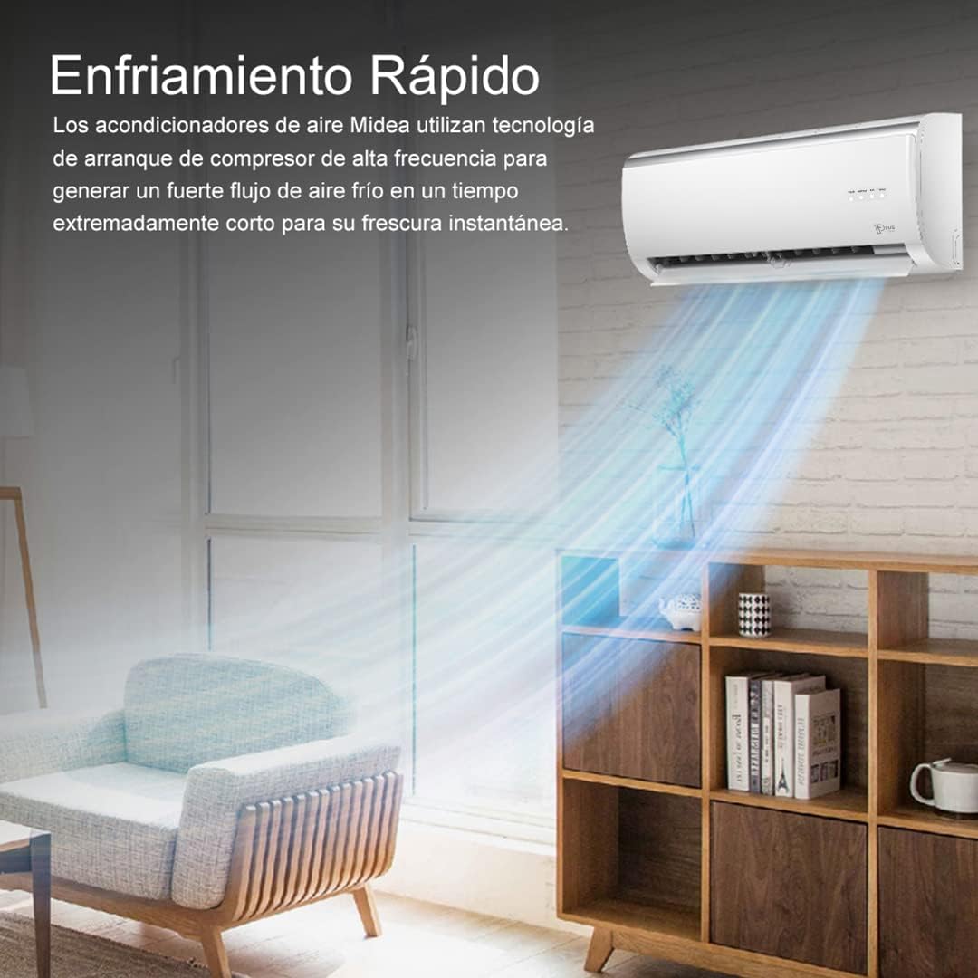 Midea Minisplit rapid cooling