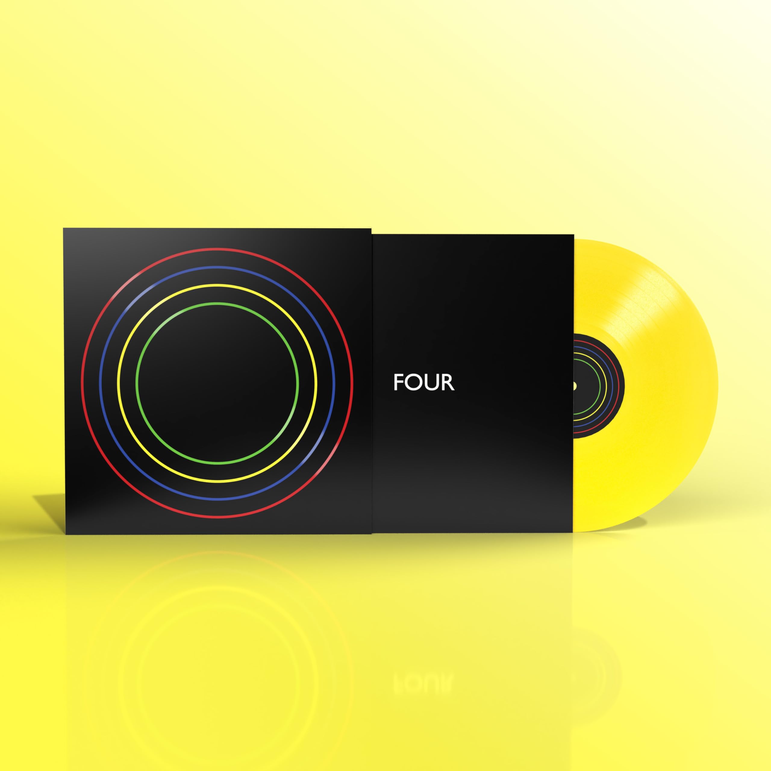 Bloc Party - Four Vinyle Jaune 1LP Réédition 2024