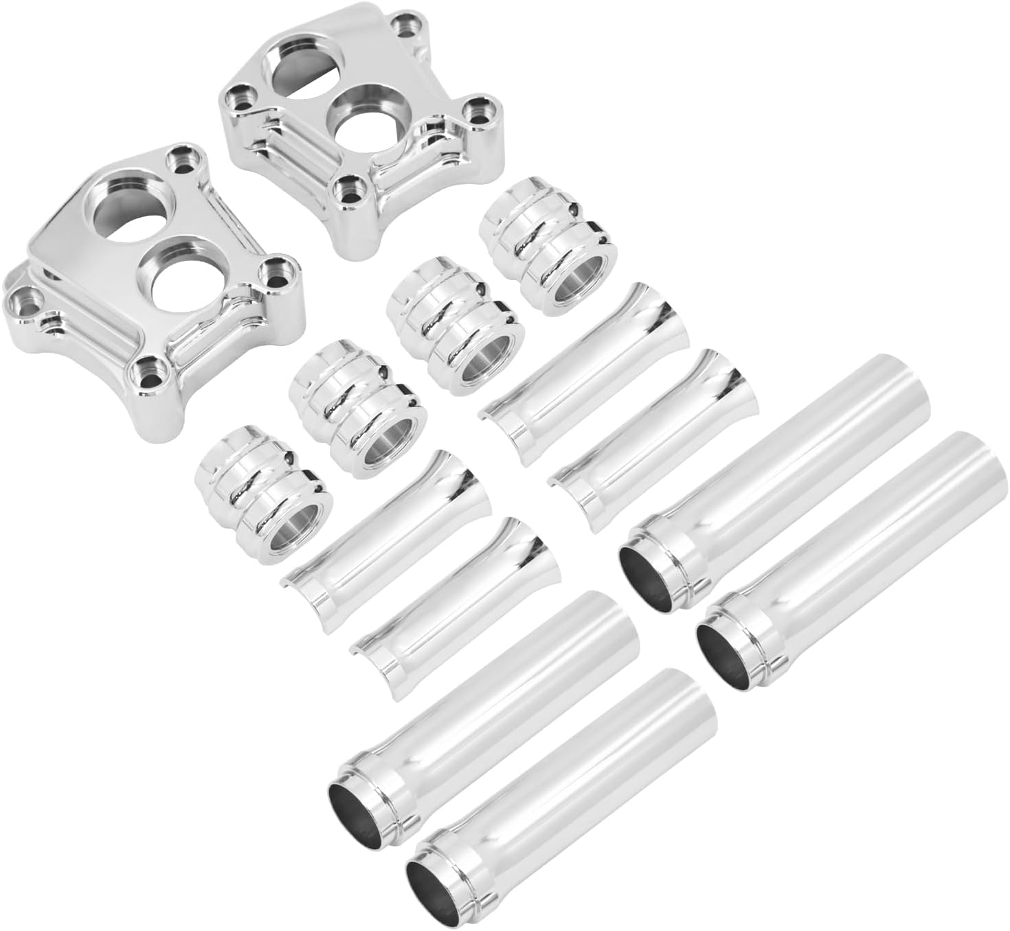 YHMTIVTU Pushrod Tube Covers Lifter Block Covers Fit for