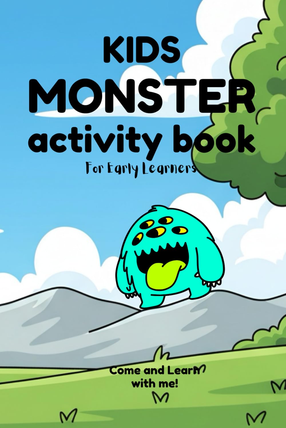 Kids Monster Activity Book