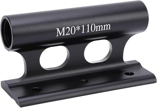 Fork Mount Block Aluminum Alloy M20 X 110 Easy to Install Lightweight Fork Mount Thru Axle