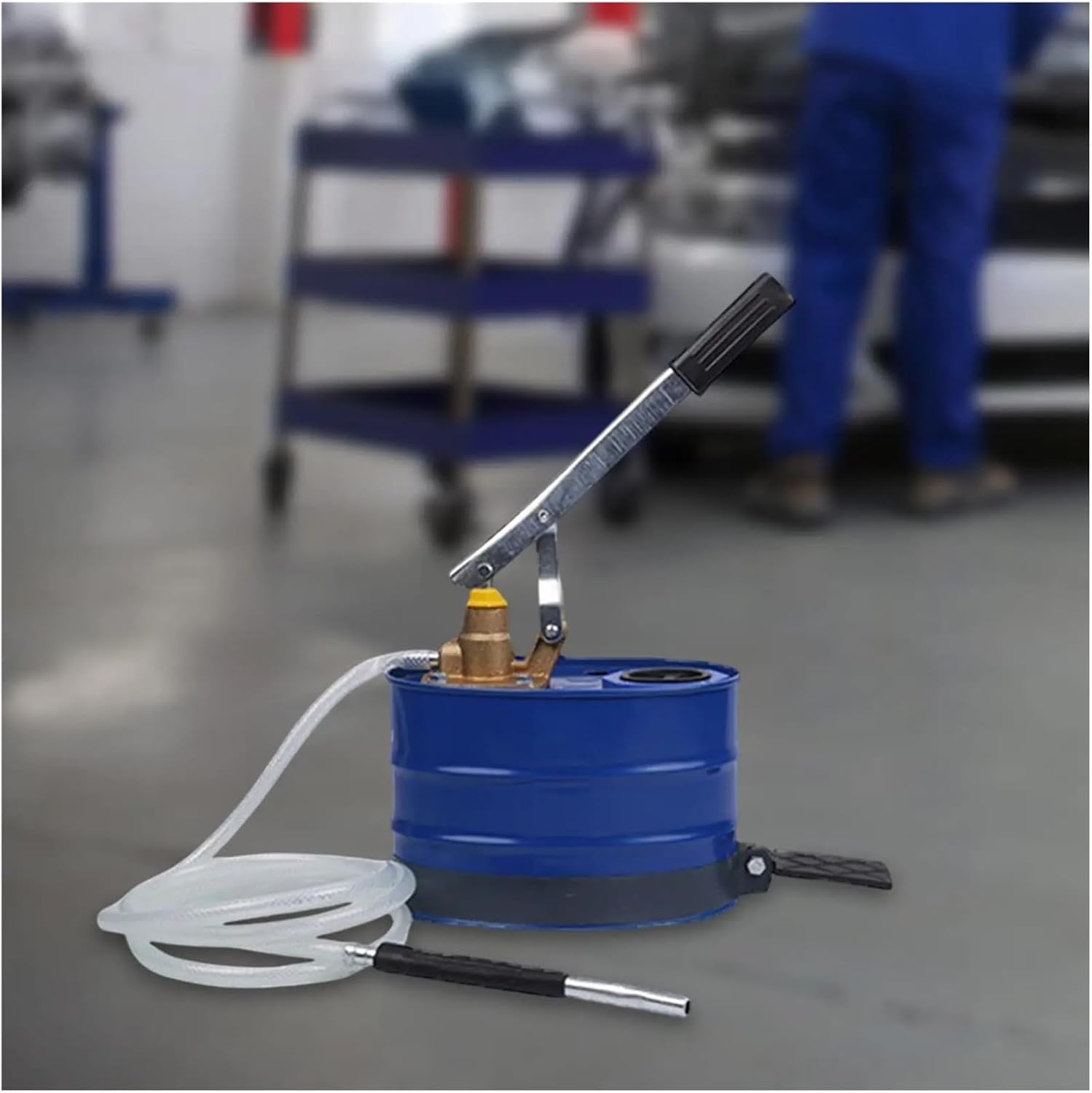 Drum Pump, Oil Filling Barrel Transmission Pump 5L Heavy Duty Filler,Barrel Pump