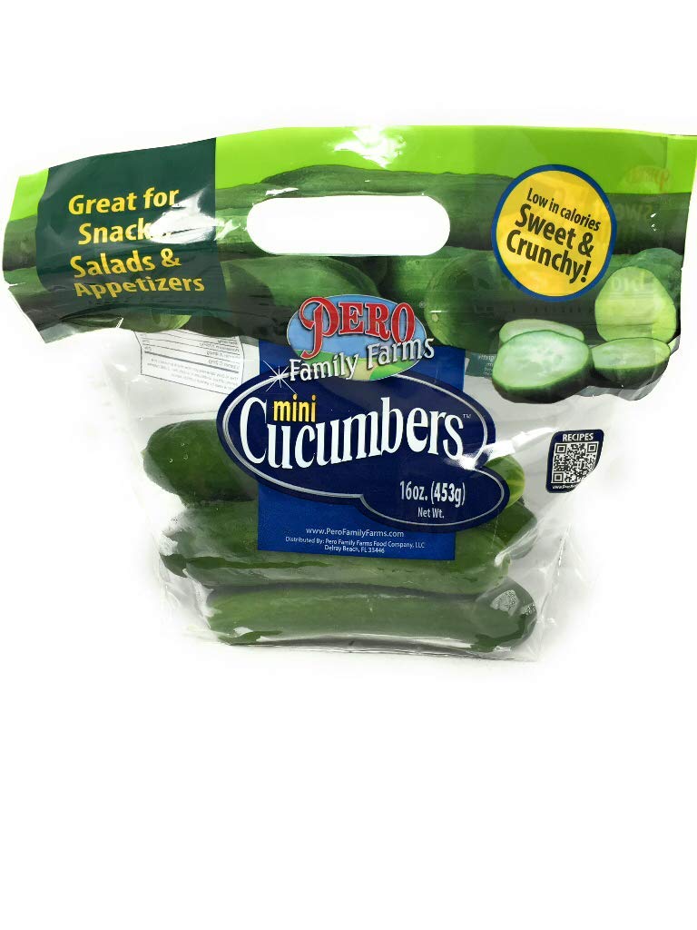 PERO FAMILY FARMS Baby Seedless Cucumbers, 1 EA