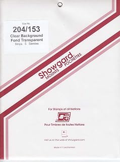 Pre-Cut Clear Stamp Mounts Size 204/153