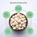 Khetika Mithila Makhana 250g, Fit for Fasting, Raw Foxnuts, Phool Makhana for Prasadam gallery image