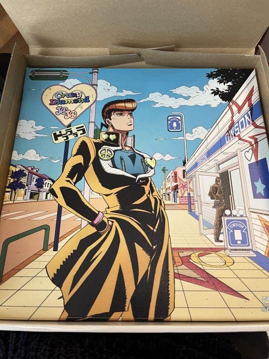ジョジョ 一番カフェ 限定 ArtDeli キャンバスアート 仗助 露伴 Amazon.co.jp: ジョジョ 4部 一番カフェ ArtDeli 東方仗助 : おもちゃ