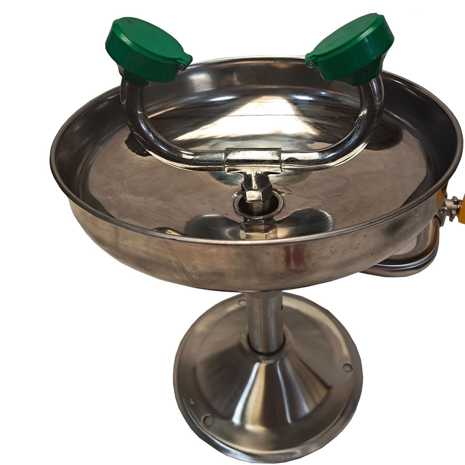 ZTCHSENZT Safety Eyewash,304 Stainless Steel Eye Wash, Desktop Emergency Eyewash, Eyewash for Laboratory/Chemical Plant