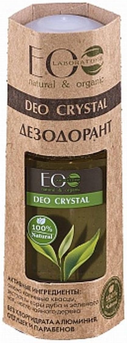 Eo Laboratorie Natural Deodorant Crystal Oak Bark & Green Tea 50ml
