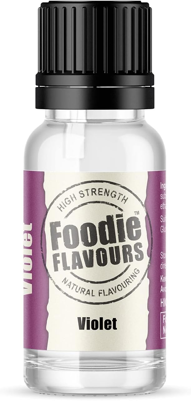 Violet Natural Food Flavouring 15ml - Foodie Flavours