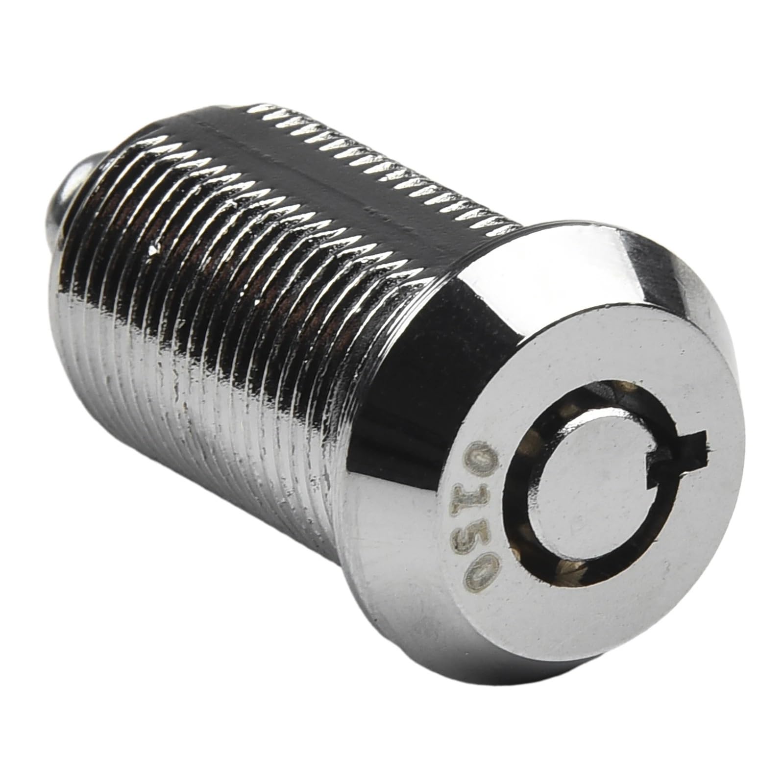 Serrure de boîte aux lettres, casier, armoire, cylindre à came, porte de placard, chrome brillant, 1 pièce(20mm)