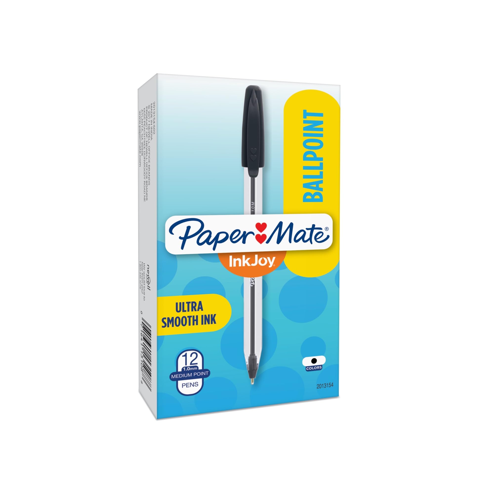 Paper Mate InkJoy 50st , Medium Point 1.0 MM 12-Pack