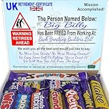 Retirement Chocolate - Sorry Your Leaving Gift
