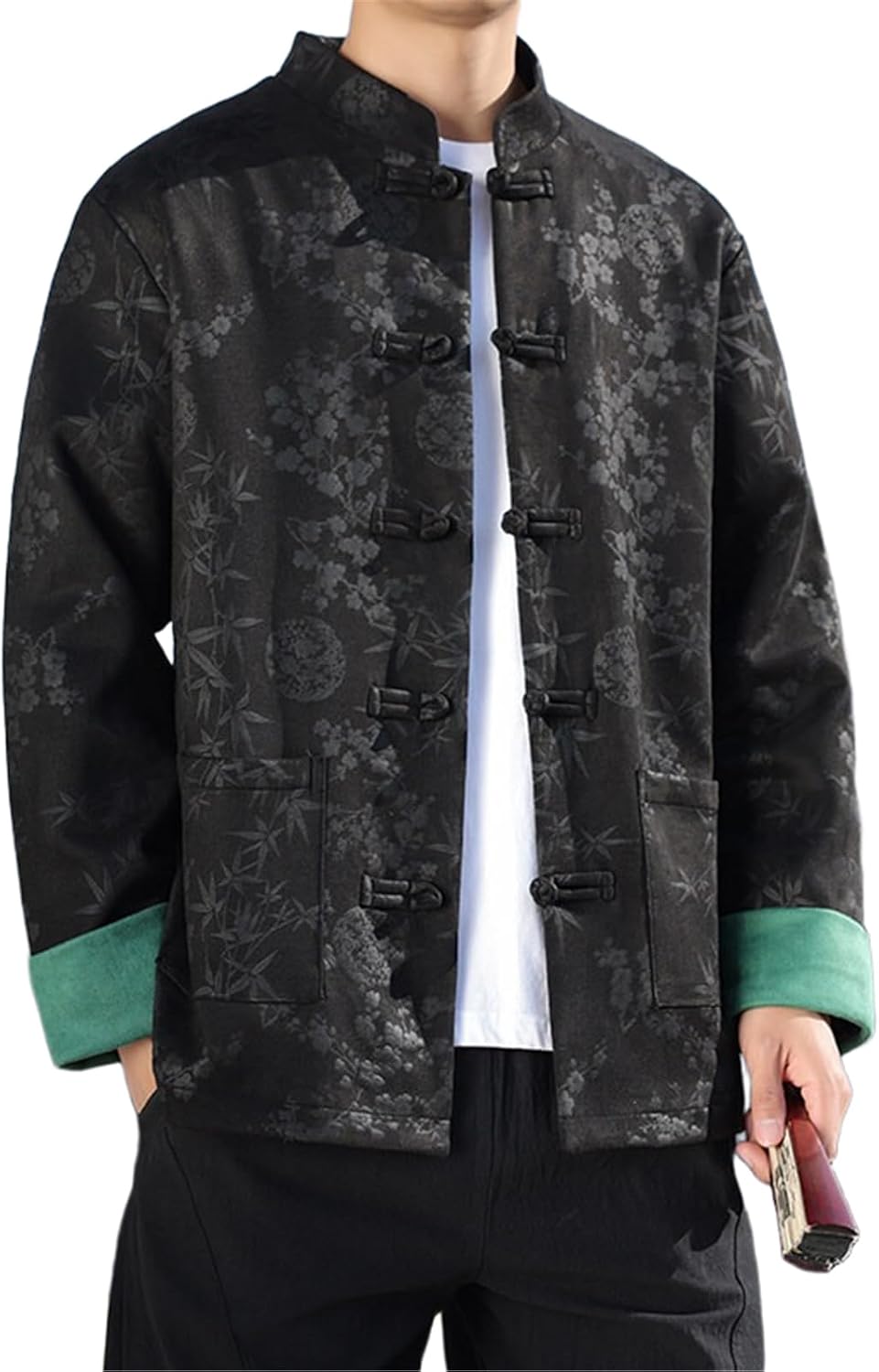 Men's Chinese-Style Clothing, Zhongshan Suits, Stand-Up Collar Jackets, And Tang-Style