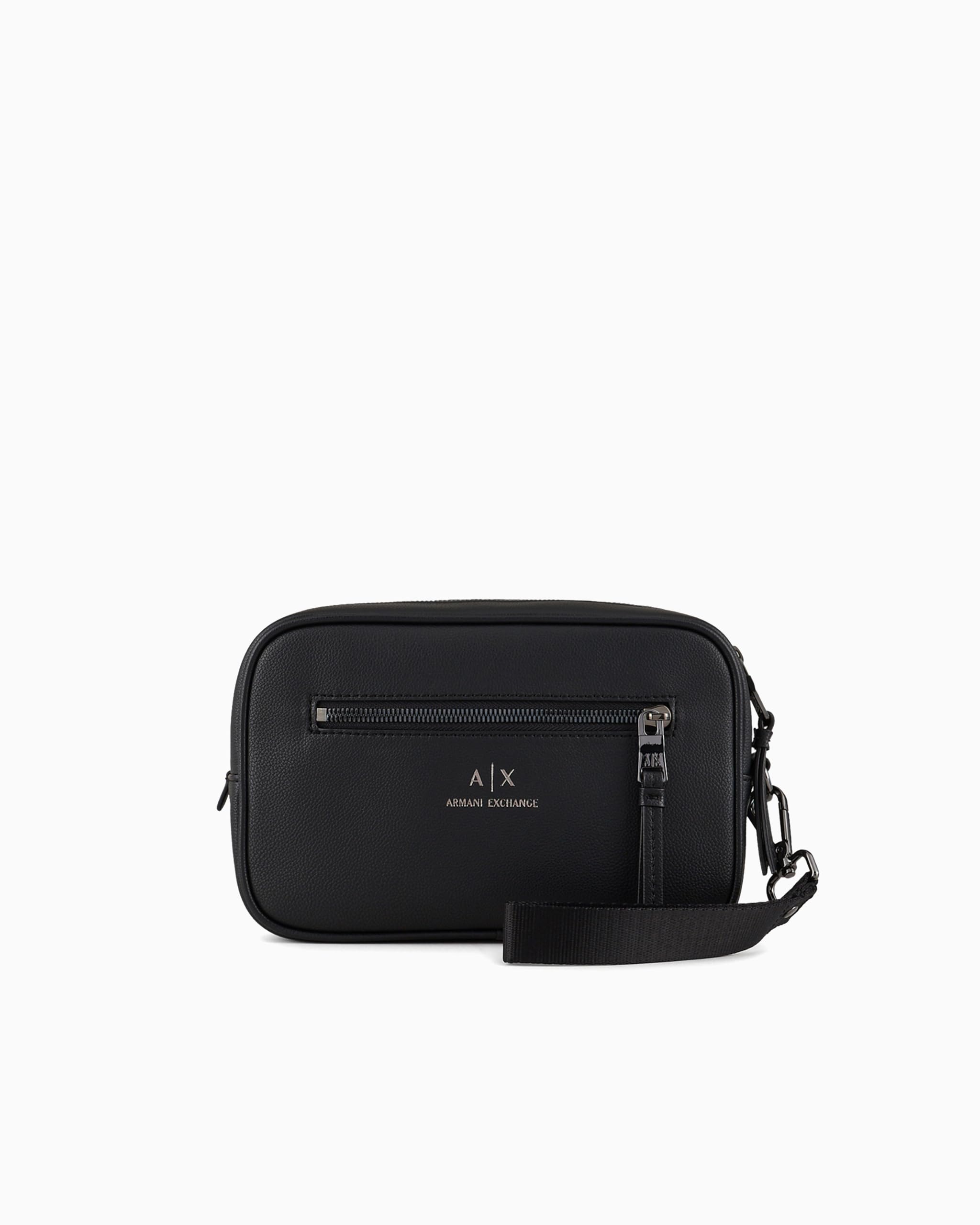 ARMANI EXCHANGE Borsa da toilette nero