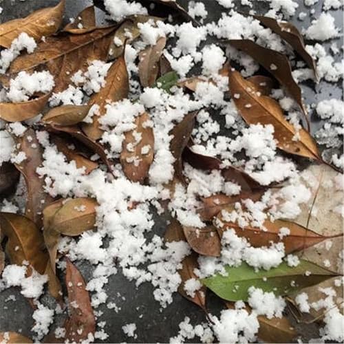 Miniatura 4 de Bluelans Polvo de nieve instantáneo reutilizable, polvo de nieve mágico instantáneo, nieve artificial, Navidad, boda, fiesta, decoración, color