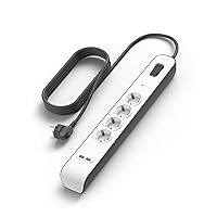 Belkin Ciabatta multipresa con USB e 4 prese, protezione dalle sovratensioni con 4