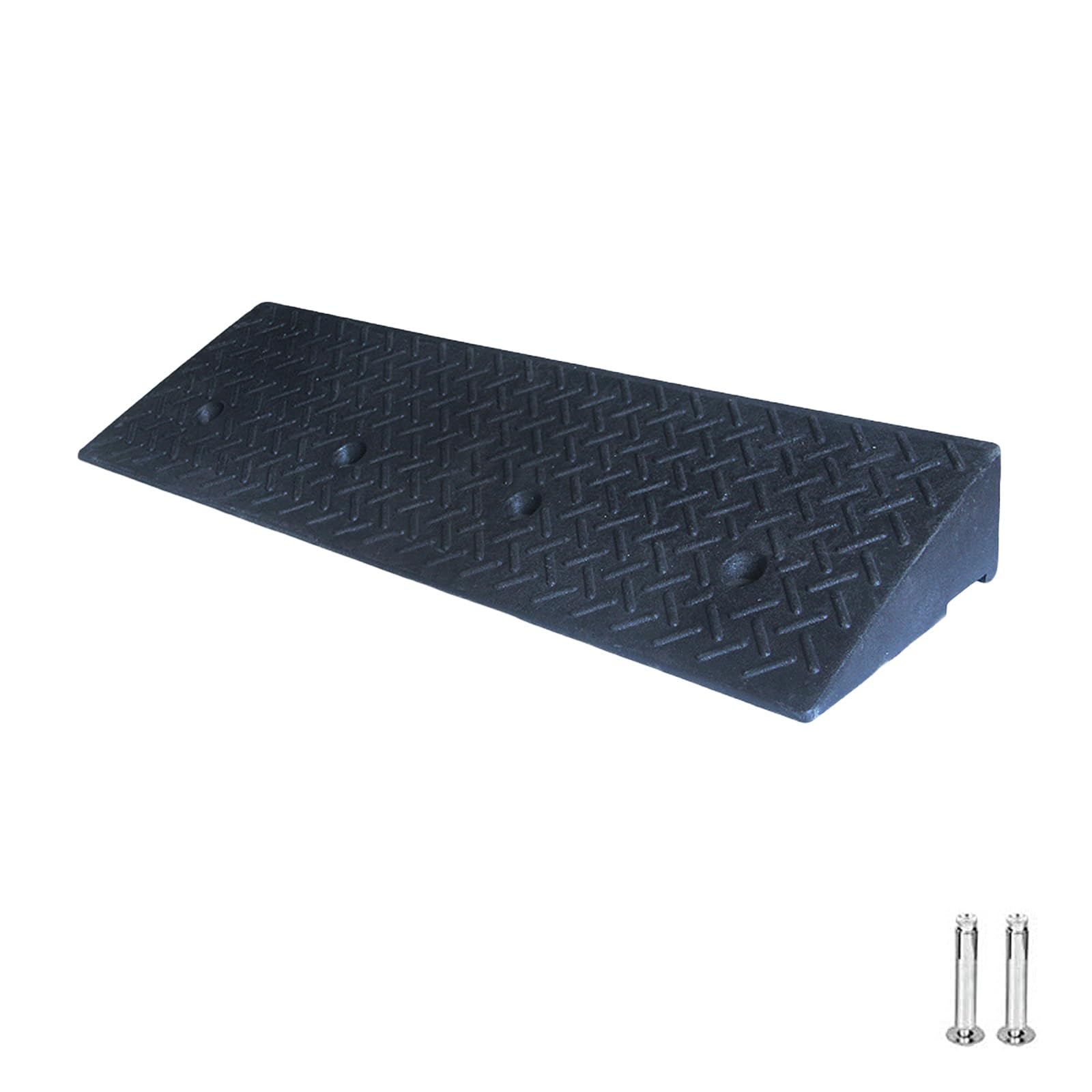 Rampas para Silla de Ruedas Rampas para Coches Rampa para Silla de Ruedas Resistente con Superficie Antideslizante(100 * 25 * 7cm/39 * 10 * 2.8in)