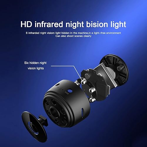 Miniatura 2 de Camaras Espias Ocultas Mini cámara espía oculta con video, cámara inalámbrica oculta, cámaras de vigilancia de seguridad para el hogar 1080P