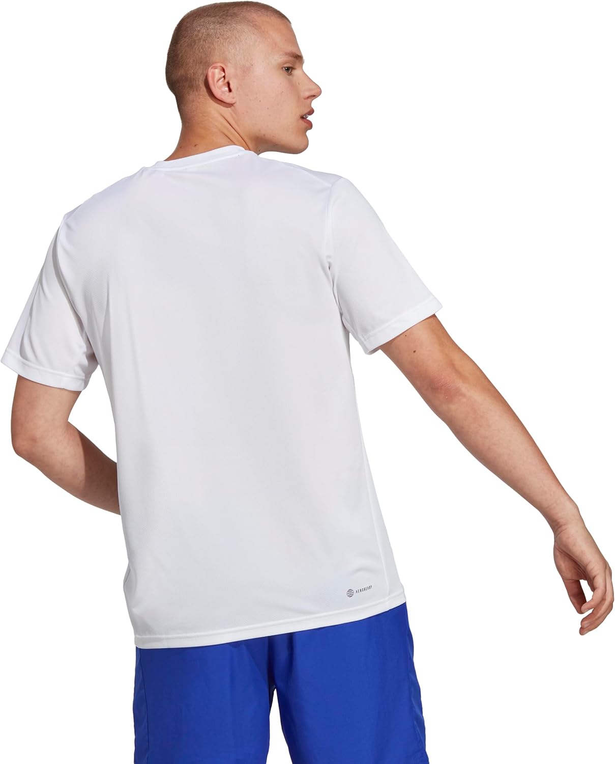 Adidas Mens Train Essentials T-Shirt - Image 3