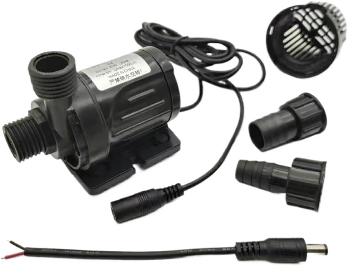 DC 12V18W 24V24W 18V21W Submersible Water Pump For Cooling System Fountains Heater Home 800L/H 5.5M Ultra-quiet Brushless Motor(Y3)