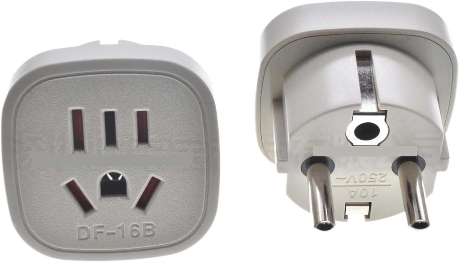 Adapter with Built-in Safety Shutter Plug(Df-5)