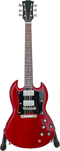 Réplica de guitarra en miniatura. Regalo pequeño de madera para amantes de la música, 10 pulgadas