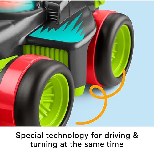 Miniatura 4 de Fisher-Price Auto de juguete preescolar My Easy RC con 2 velocidades para niños a partir de 3 años (exclusivo de Tienda)